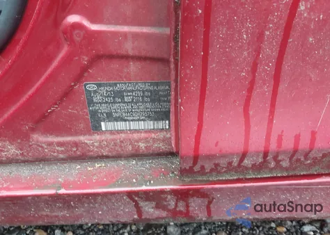 2013 Hyundai Sonata Gls from USA, damaged, VIN 5NPEB4AC9DH795753